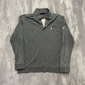 Polo Ralph Lauren 1/4 Zip Pullover Mens XL Gray Polo‎ Golf